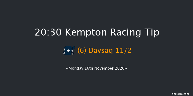 Unibet New Instant Roulette Handicap (Div 2) Kempton 20:30 Handicap (Class 6) 6f Wed 11th Nov 2020