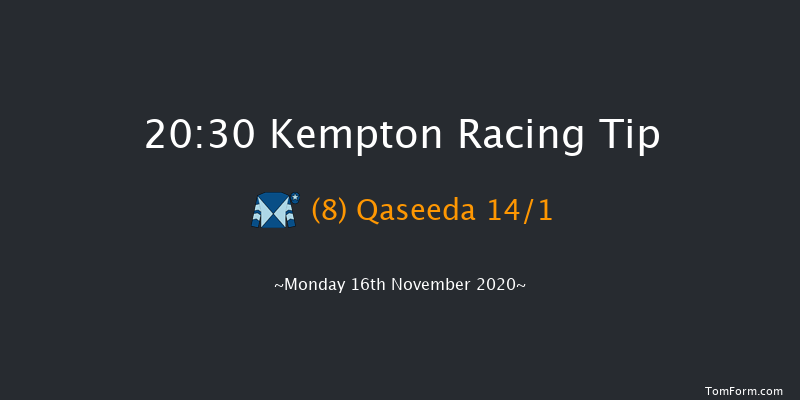 Unibet New Instant Roulette Handicap (Div 2) Kempton 20:30 Handicap (Class 6) 6f Wed 11th Nov 2020