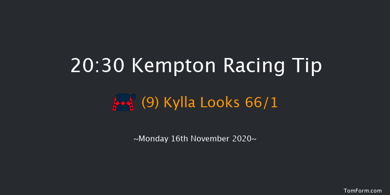 Unibet New Instant Roulette Handicap (Div 2) Kempton 20:30 Handicap (Class 6) 6f Wed 11th Nov 2020