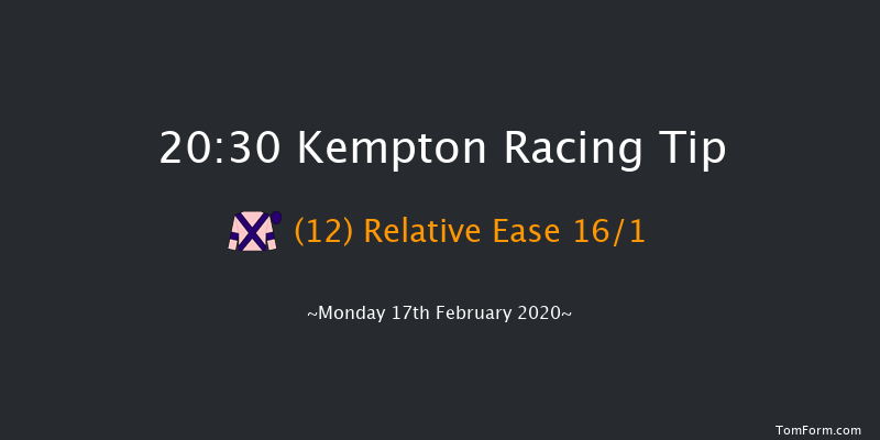 Join Racing TV Now Classified Stakes Kempton 20:30 Stakes (Class 6) 12f Sun 16th Feb 2020