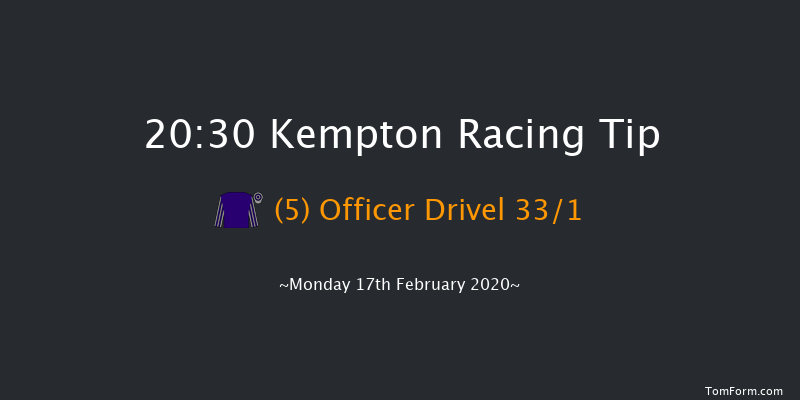 Join Racing TV Now Classified Stakes Kempton 20:30 Stakes (Class 6) 12f Sun 16th Feb 2020