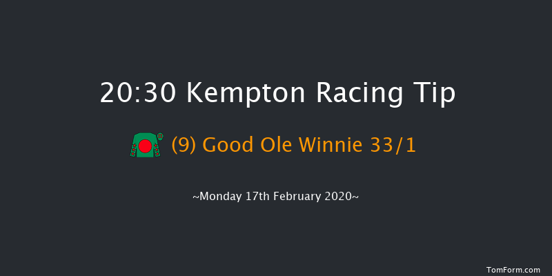 Join Racing TV Now Classified Stakes Kempton 20:30 Stakes (Class 6) 12f Sun 16th Feb 2020