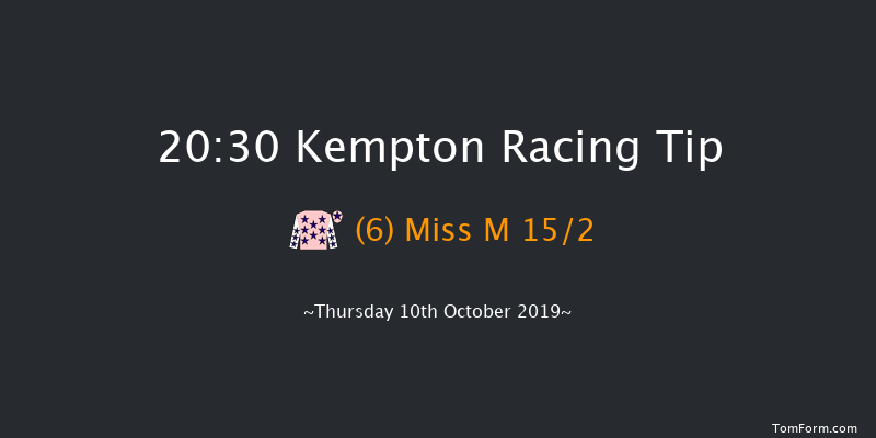 Kempton 20:30 Handicap (Class 6) 12f Wed 9th Oct 2019