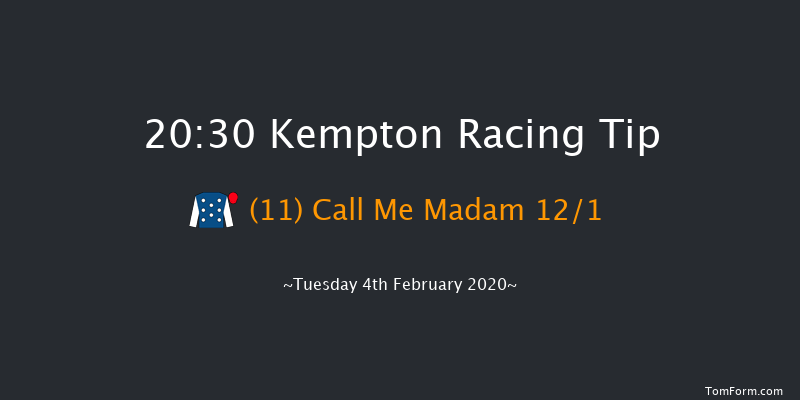 Kempton 20:30 Handicap (Class 6) 16f Sat 1st Feb 2020