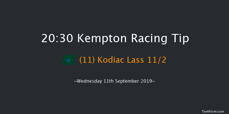 Kempton 20:30 Handicap (Class 6) 8f Sat 7th Sep 2019
