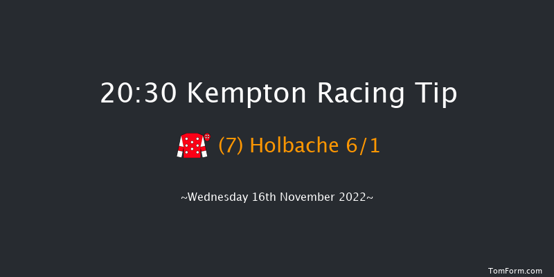 Kempton 20:30 Handicap (Class 6) 6f Wed 9th Nov 2022