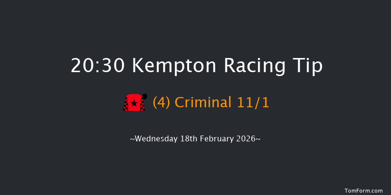 Kempton 20-30 (Class 4) 10f Wed 11th Feb 2026
