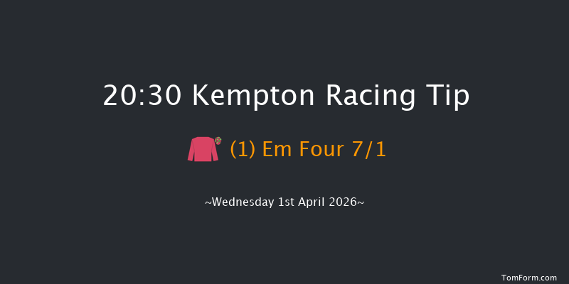 Kempton 20-30 (Class 5) 6f Mon 30th Mar 2026