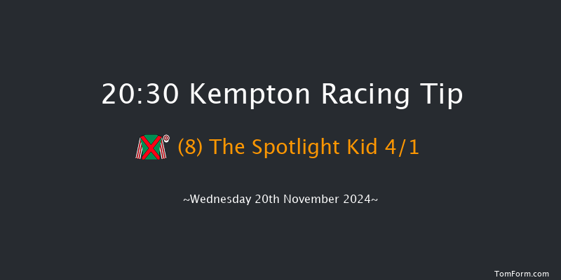 Kempton  20:30 Handicap (Class 6) 7f Mon 11th Nov 2024