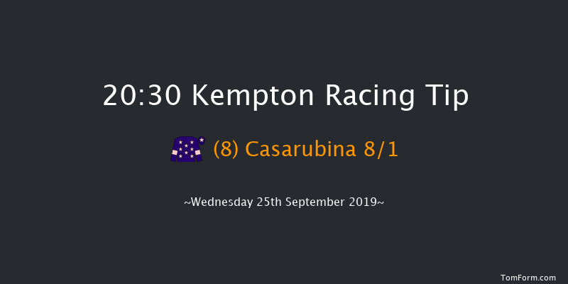 Kempton 20:30 Handicap (Class 6) 6f Mon 23rd Sep 2019