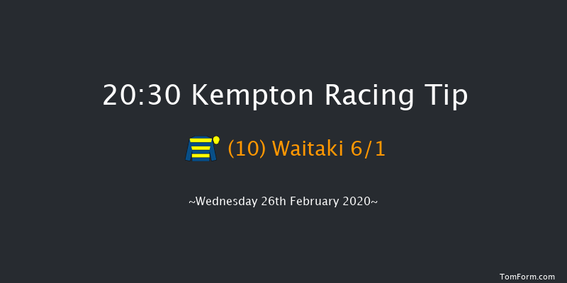 32Red.com Handicap (Div 2) Kempton 20:30 Handicap (Class 6) 7f Sat 22nd Feb 2020