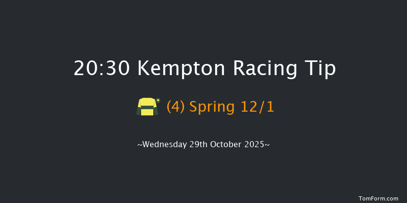 Kempton 20-30 (Class 6) 6f Wed 22nd Oct 2025