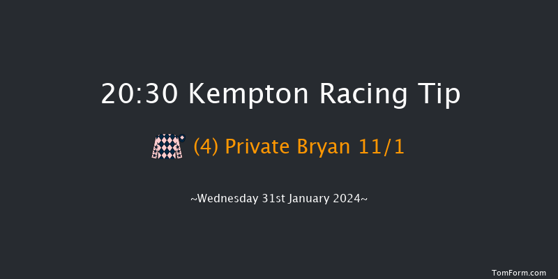 Kempton  20:30 Stakes (Class 6) 11f Sat 27th Jan 2024
