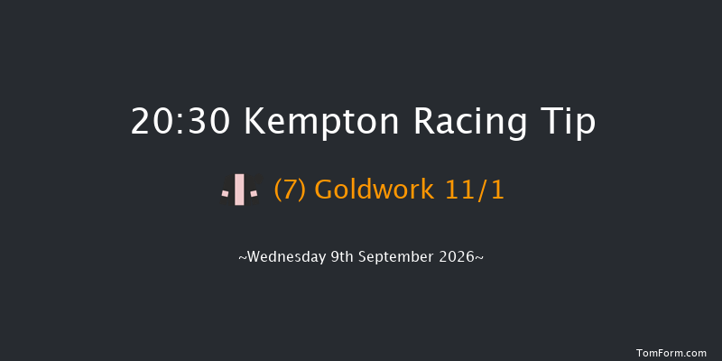 Kempton 20-30 (Class 4) 6f Sat 5th Sep 2026