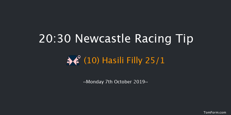 Newcastle 20:30 Stakes (Class 6) 6f Wed 2nd Oct 2019