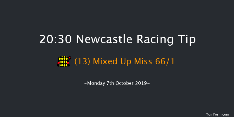 Newcastle 20:30 Stakes (Class 6) 6f Wed 2nd Oct 2019