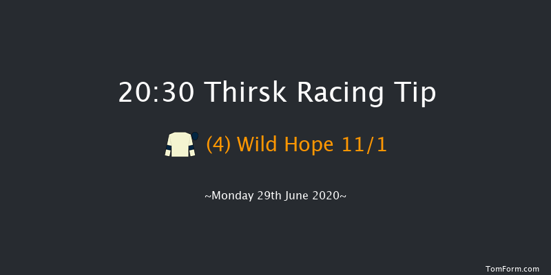 Harrogate Spring Water Supporting British Racing Handicap Thirsk 20:30 Handicap (Class 4) 8f Mon 22nd Jun 2020