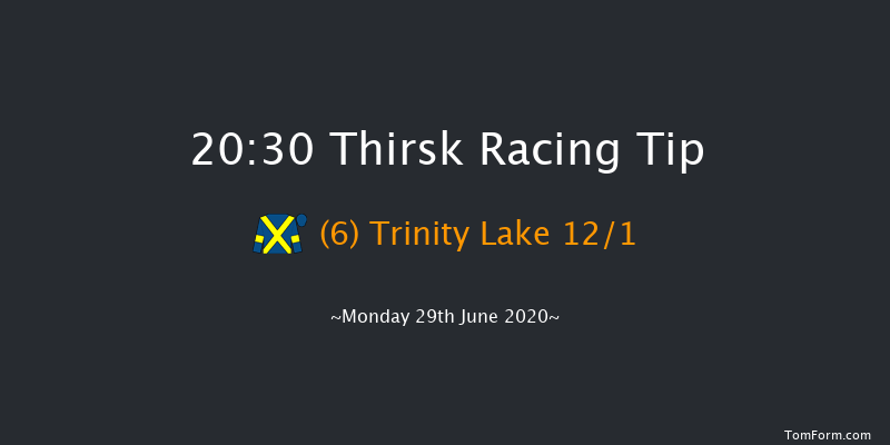 Harrogate Spring Water Supporting British Racing Handicap Thirsk 20:30 Handicap (Class 4) 8f Mon 22nd Jun 2020