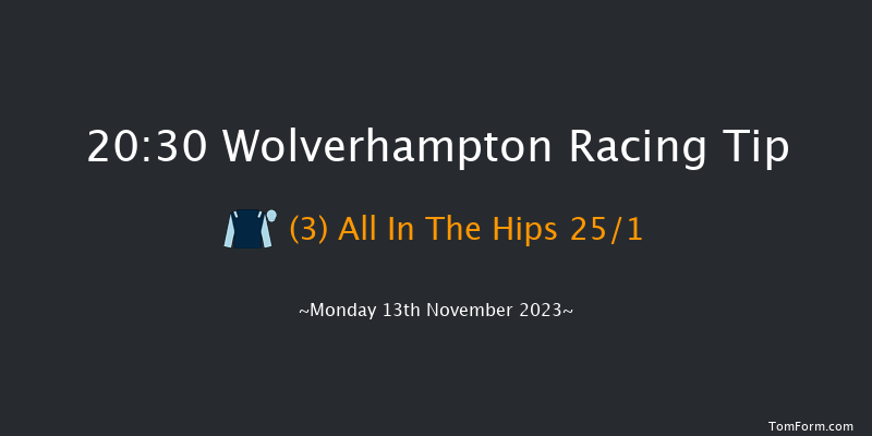 Wolverhampton 20:30 Handicap (Class 6) 5f Mon 6th Nov 2023