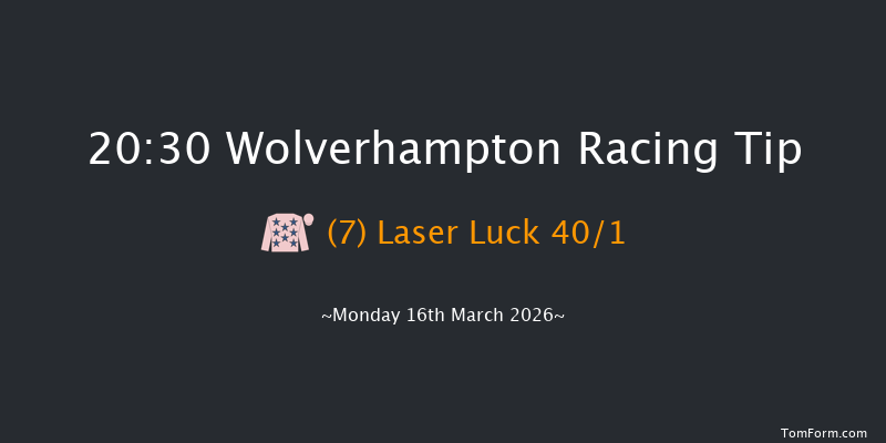 Wolverhampton 20-30 (Class 6) 8f Fri 13th Mar 2026