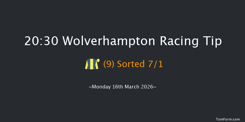 Wolverhampton 20-30 (Class 6) 8f Fri 13th Mar 2026