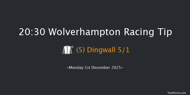 Wolverhampton 20-30 (Class 6) 9f Sat 29th Nov 2025