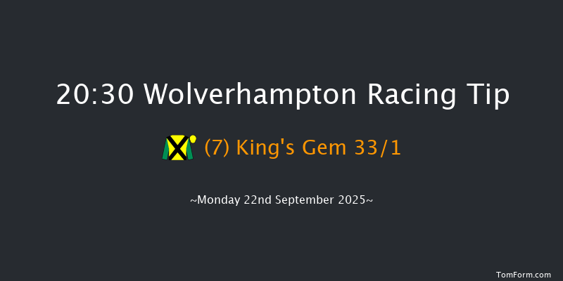 Wolverhampton 20-30 (Class 6) 6f Sat 20th Sep 2025