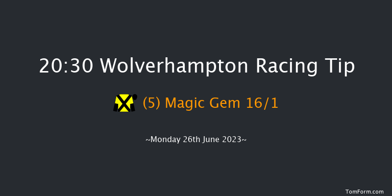 Wolverhampton 20:30 Stakes (Class 6) 7f Mon 19th Jun 2023