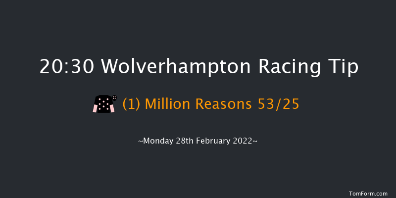 Wolverhampton 20:30 Handicap (Class 6) 7f Sat 26th Feb 2022