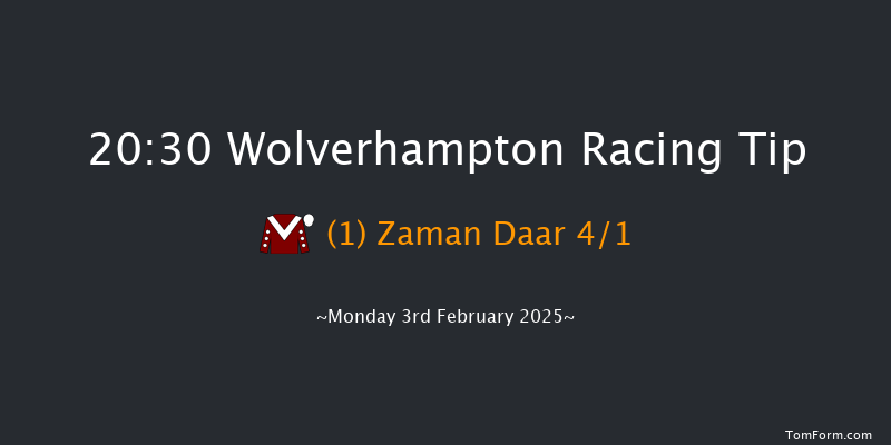 Wolverhampton  20:30 Handicap (Class 6) 6f Sat 1st Feb 2025