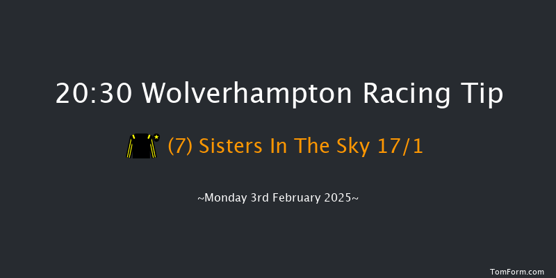 Wolverhampton  20:30 Handicap (Class 6) 6f Sat 1st Feb 2025