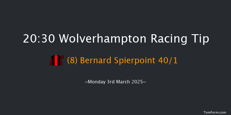 Wolverhampton  20:30 Handicap (Class 6) 5f Tue 25th Feb 2025