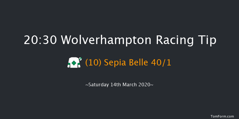 Betway Maiden Stakes Wolverhampton 20:30 Maiden (Class 5) 6f Mon 9th Mar 2020