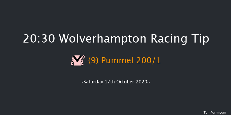 Sky Sports Racing HD Virgin 535 Novice Stakes Wolverhampton 20:30 Stakes (Class 5) 9.5f Tue 13th Oct 2020