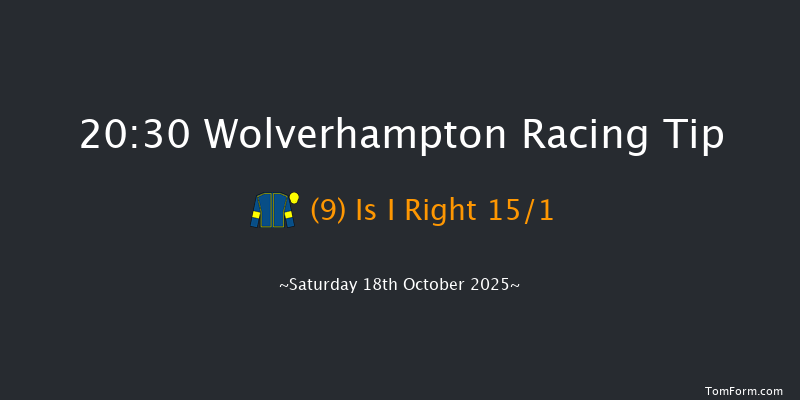 Wolverhampton 20-30 (Class 5) 12f Sat 11th Oct 2025