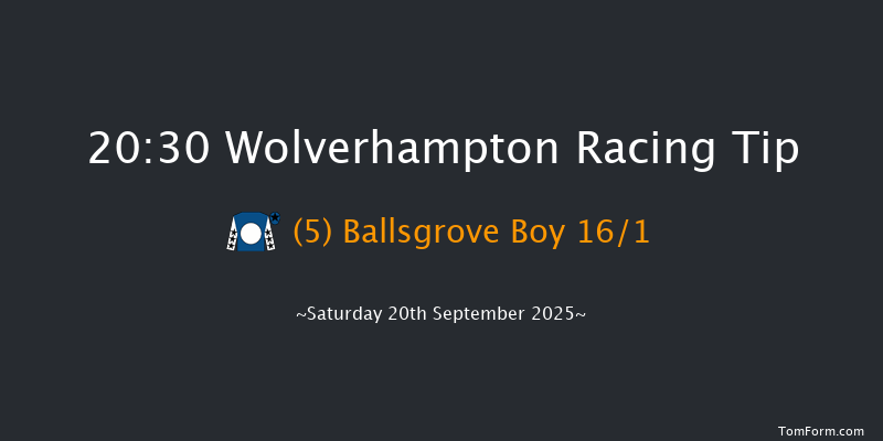 Wolverhampton 20-30 (Class 6) 6f Tue 16th Sep 2025