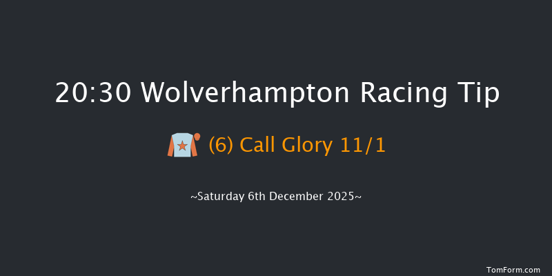 Wolverhampton 20-30 (Class 6) 6f Mon 1st Dec 2025