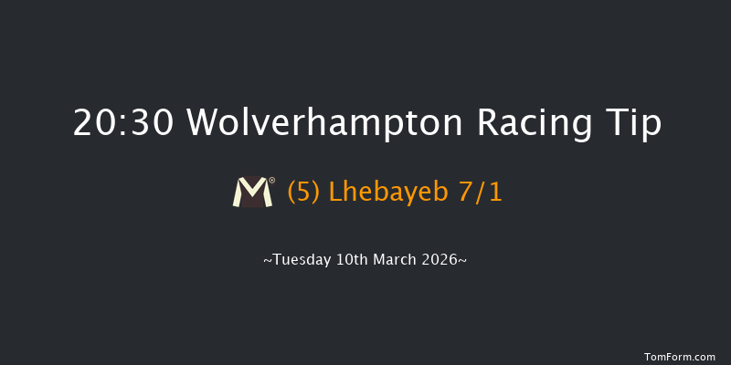 Wolverhampton 20-30 (Class 6) 8f Mon 9th Mar 2026