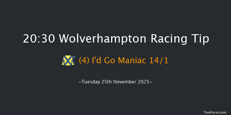 Wolverhampton 20-30 (Class 5) 12f Mon 24th Nov 2025