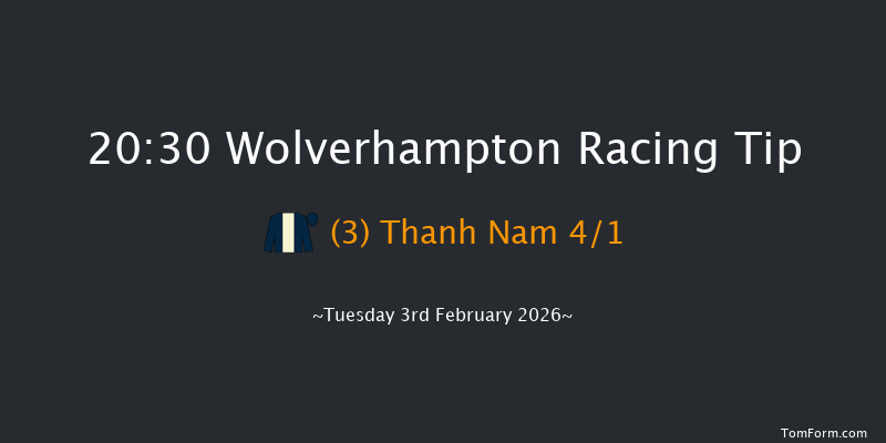 Wolverhampton 20-30 (Class 6) 8f Mon 2nd Feb 2026