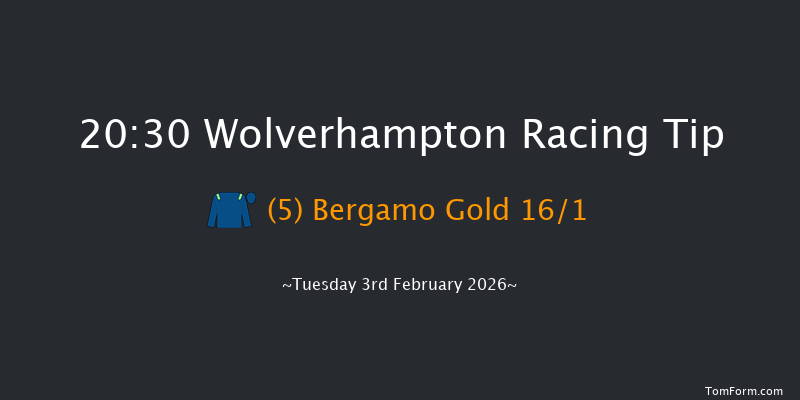 Wolverhampton 20-30 (Class 6) 8f Mon 2nd Feb 2026