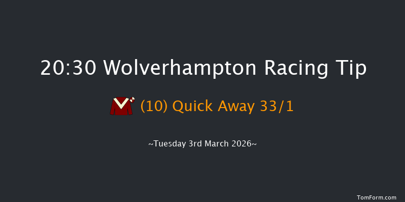 Wolverhampton 20-30 (Class 6) 9f Mon 2nd Mar 2026