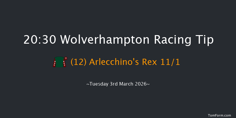 Wolverhampton 20-30 (Class 6) 9f Mon 2nd Mar 2026