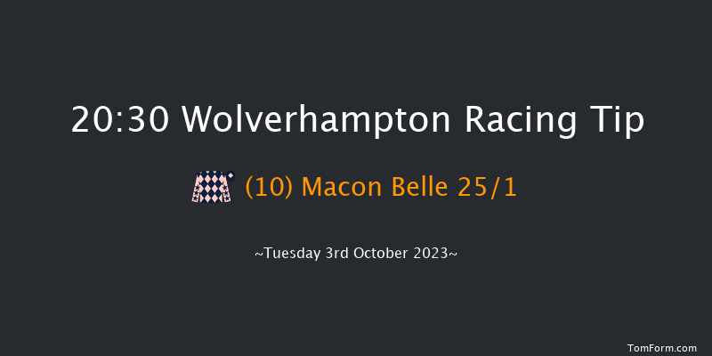 Wolverhampton 20:30 Handicap (Class 6) 9f Mon 25th Sep 2023