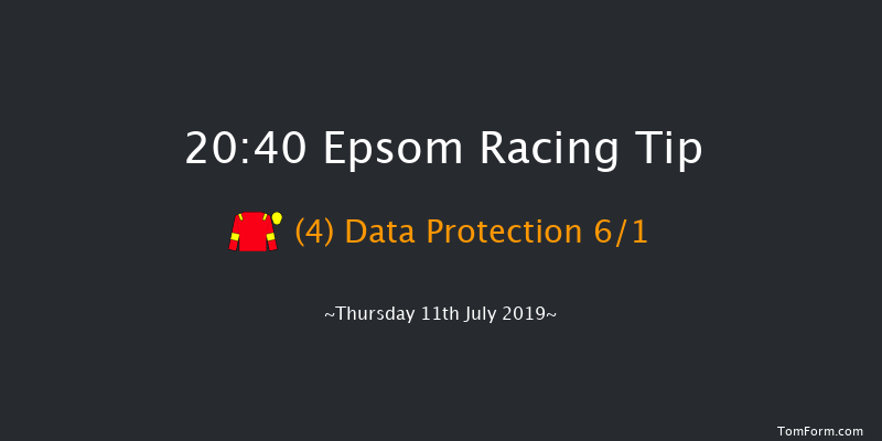 Epsom 20:40 Novices Class 4 7f Thu 4th Jul 2019