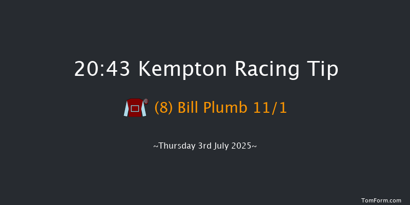 Kempton 20-43 (Class 5) 6f Wed 25th Jun 2025