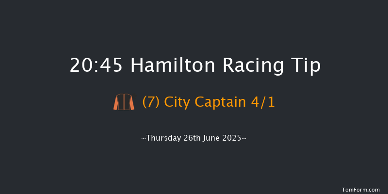 Hamilton 20-45 (Class 6) 6f Wed 18th Jun 2025