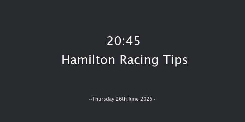 Hamilton 20-45 (Class 6) 6f Wed 18th Jun 2025