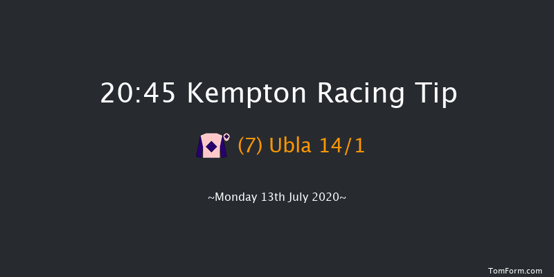 Unibet Handicap Kempton 20:45 Handicap (Class 6) 8f Wed 1st Jul 2020