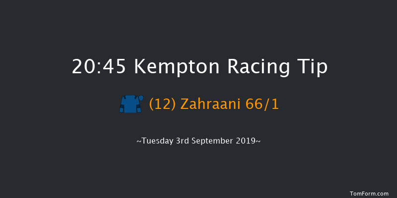 Kempton 20:45 Handicap (Class 6) 12f Wed 28th Aug 2019